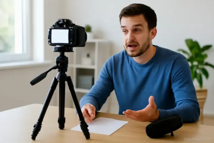Writing a Lesson Script: Talking to Camera Without Reading or Rambling