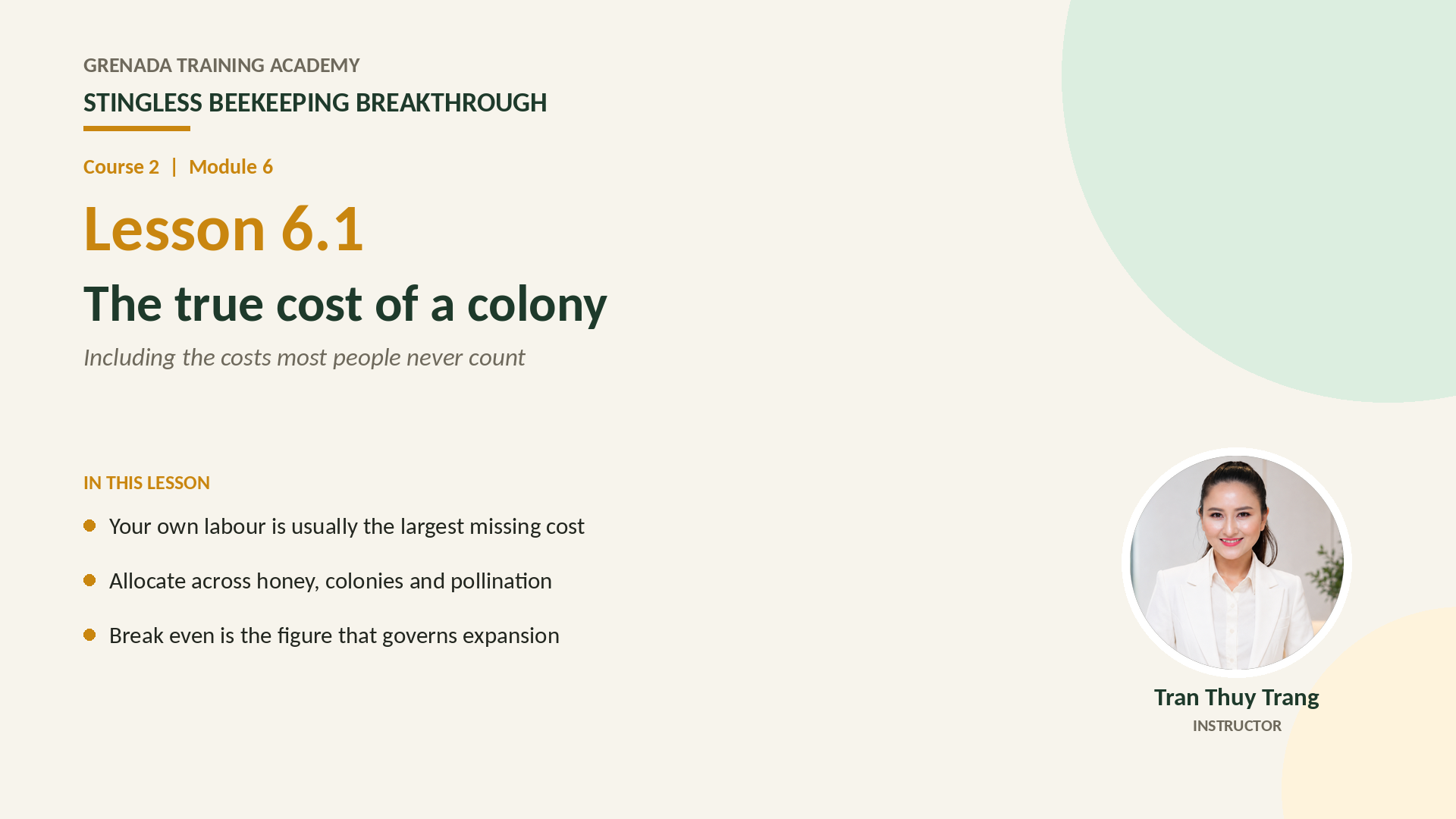 Course 2: Stingless Beekeeping Breakthrough, Philippine Edition: More Honey — More Colonies — Grow the Farm